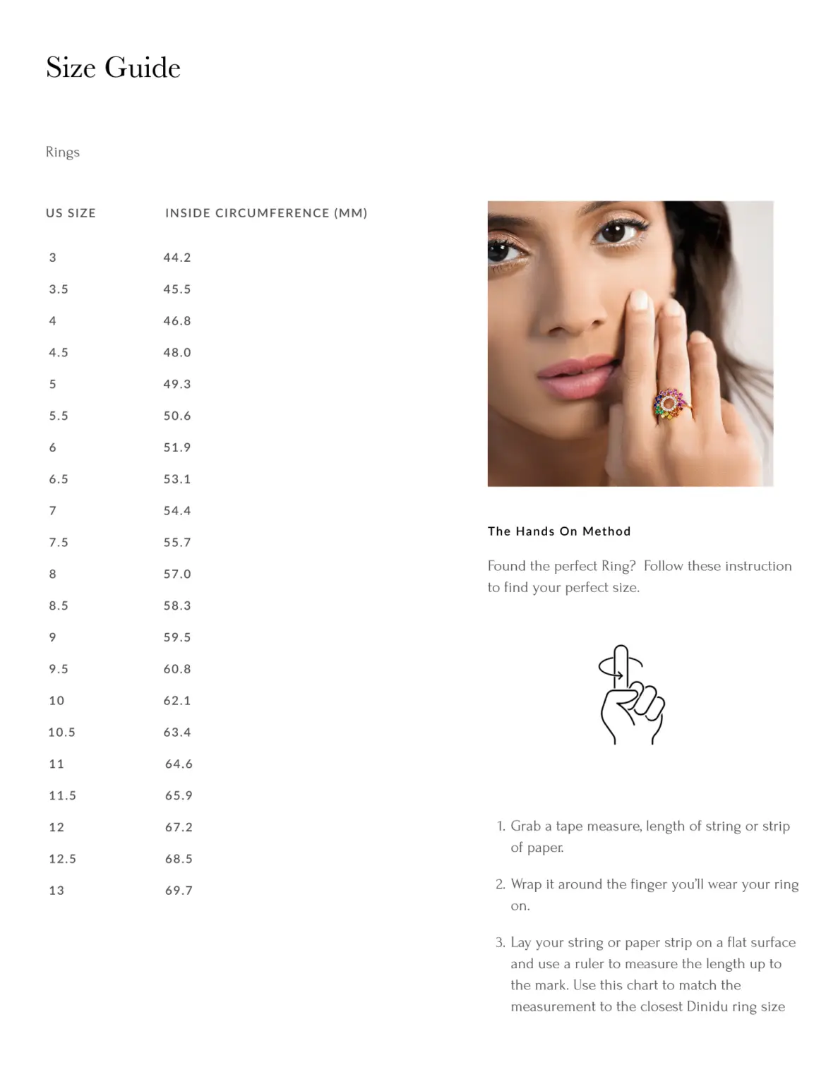 Theia Blue Sapphire Ring Dinidu