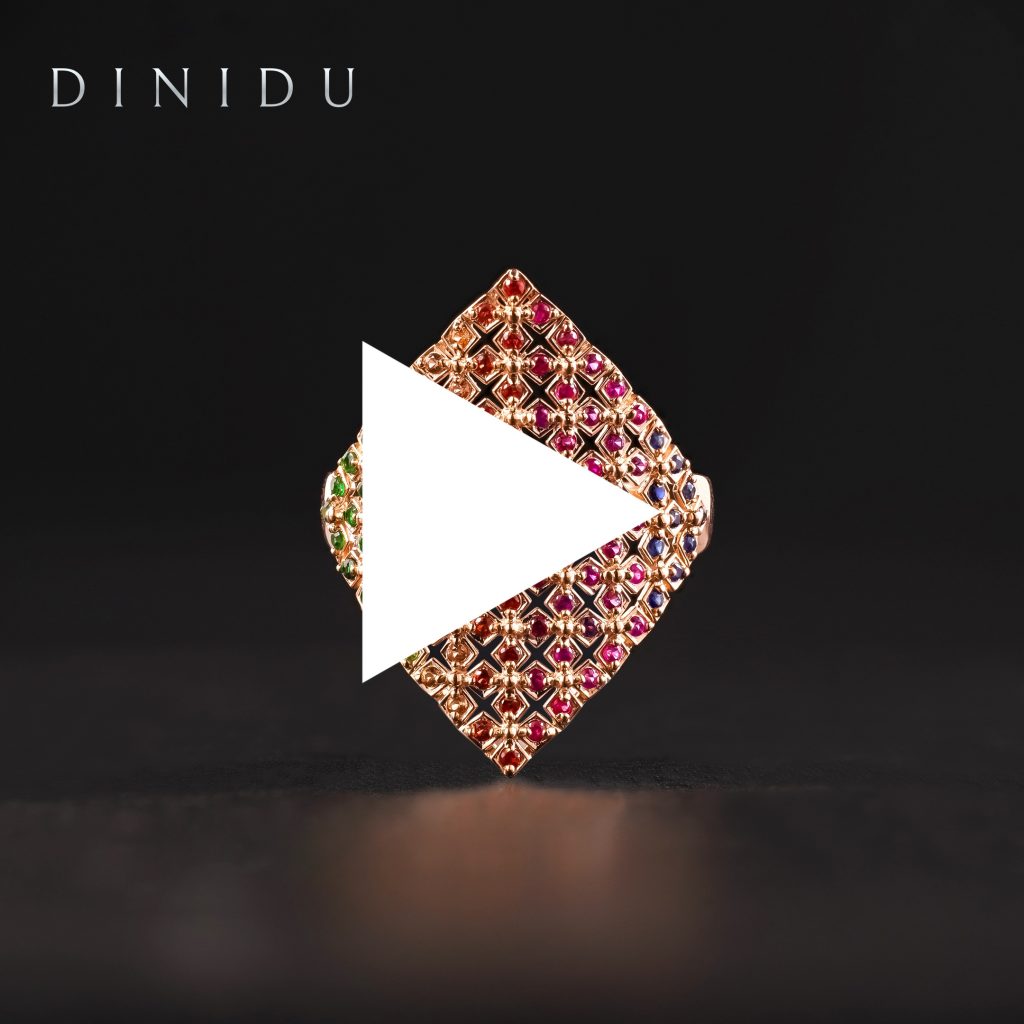 Kaleido Cocktail Ring - DINIDU
