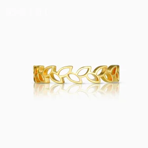 Daria Yellow Gold Band at DINIDU Colombo Sri Lanka