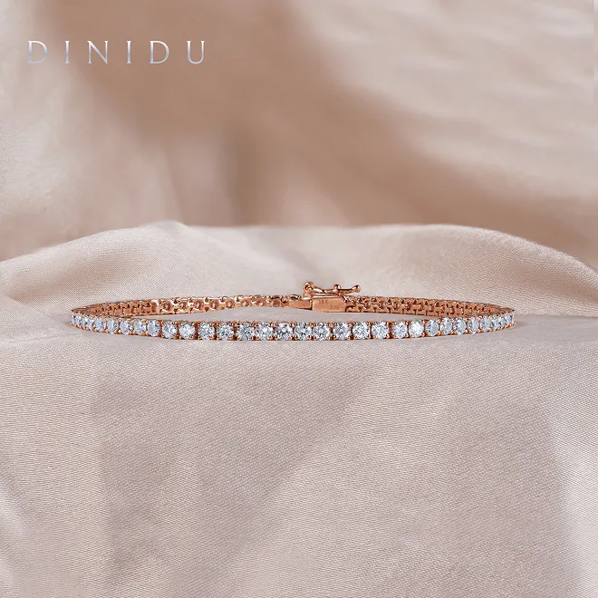 23FEB2503-Rose Gold Diamond Bracelet-Style-02 copy 1 (1)