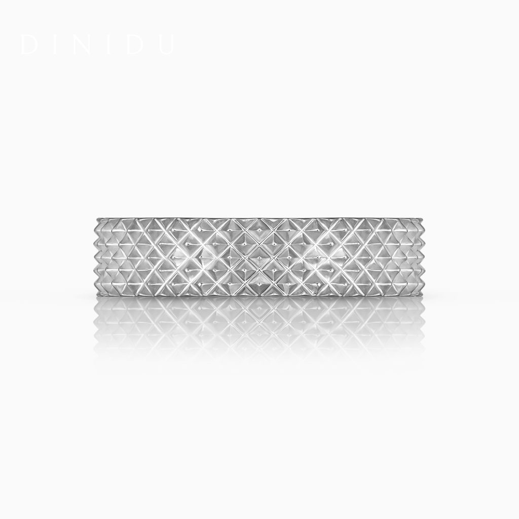 Lucas White Gold Band at DINIDU Colombo Sri Lanka