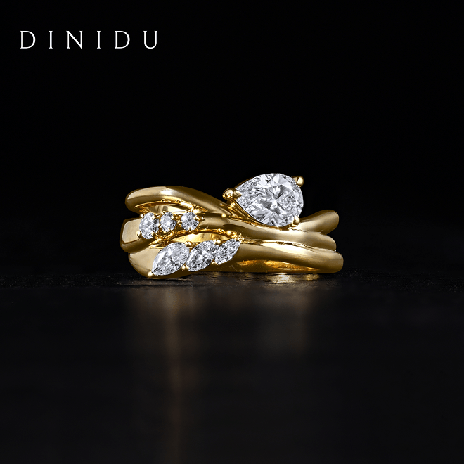 24DEC2003 - Diamond Yellow Gold Ring - Style 03 1 (1)