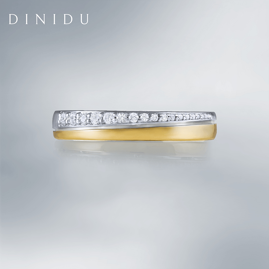 24SEP1802 - Diamond Yellow Gold and White Gold Ring Product 01 1 (1)