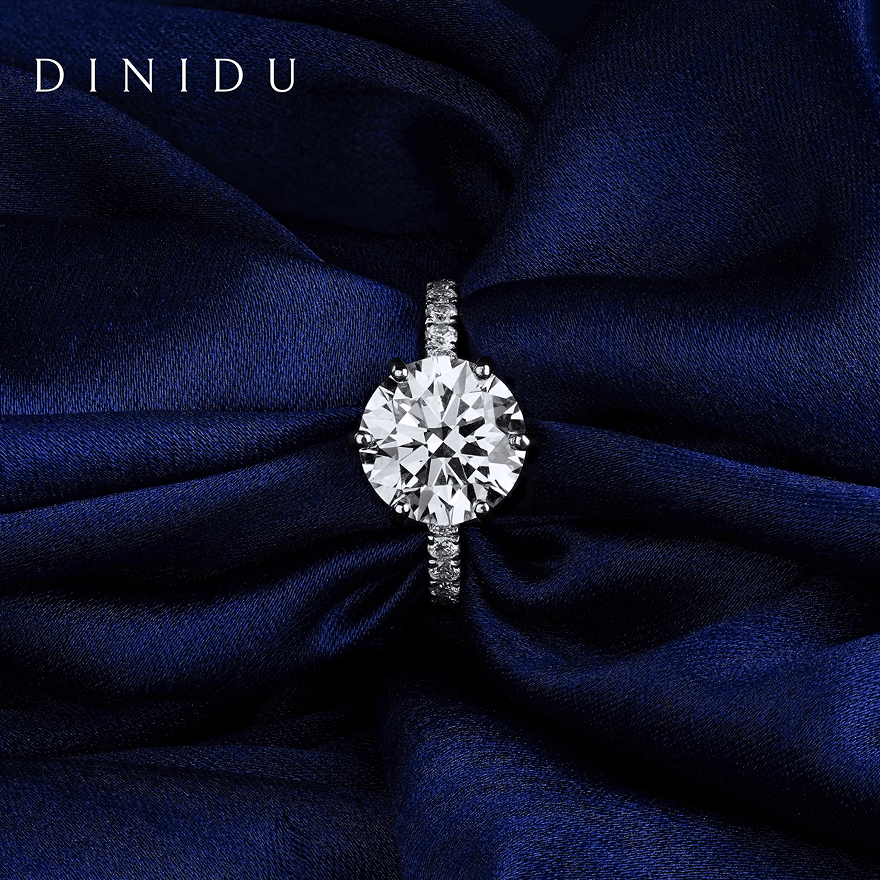 25AUG2803-Round Diamond White Gold RIng - Style 02 1 (1)