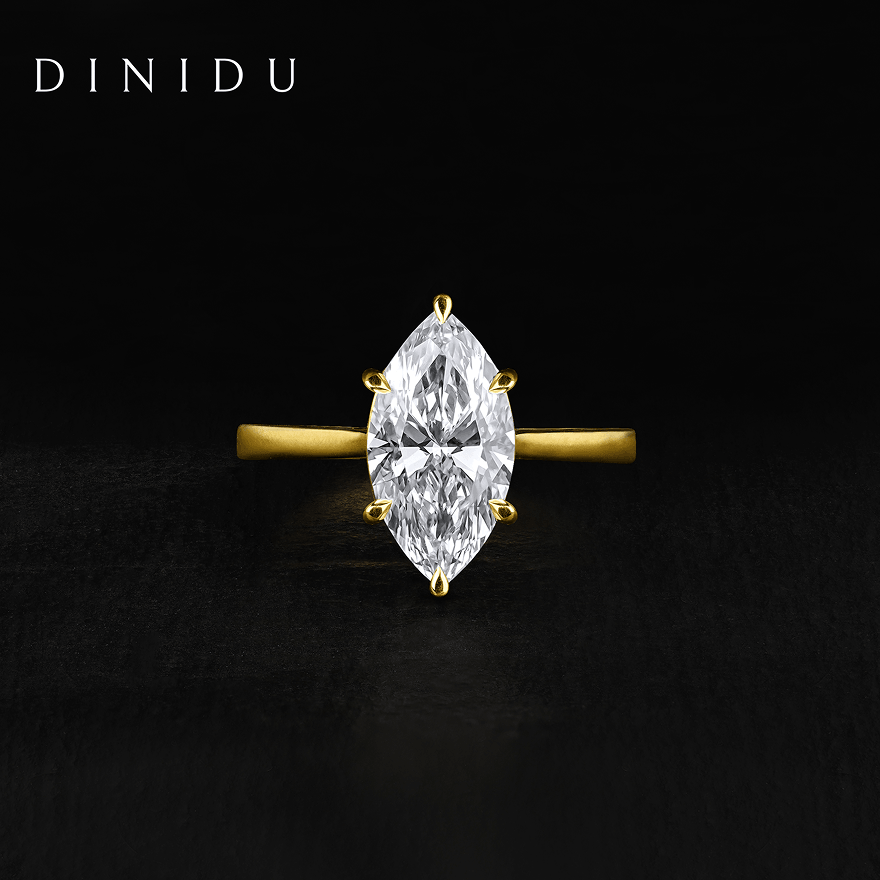 25SEP2304-Oval Diamond Six Prongs Yellow Gold Ring - Style 08 1 (1)